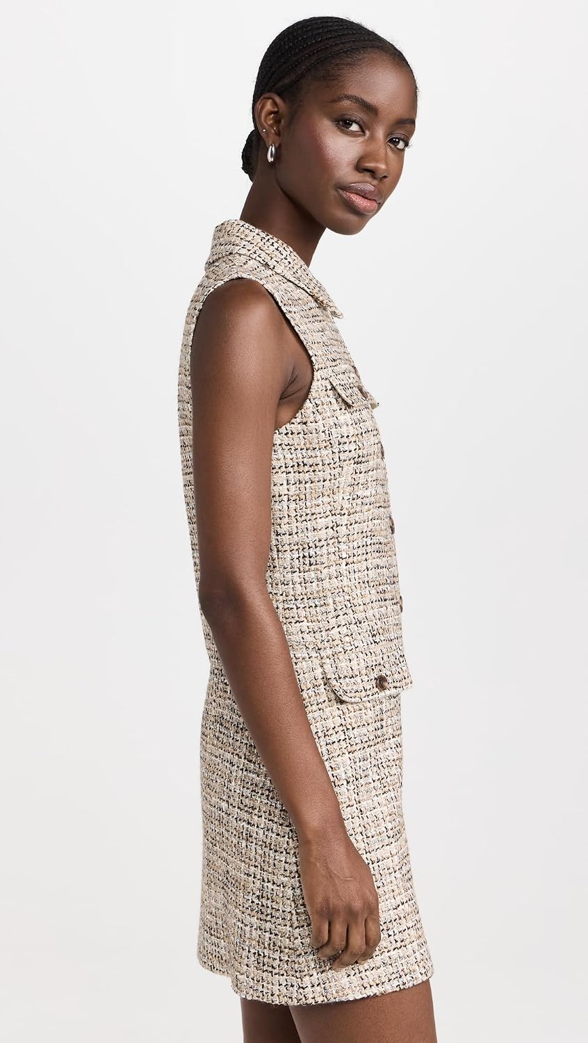 Theory Women's Sleeveless Military Mini Dress