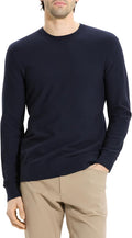 Theory Men's Riland Crew Neck in Light Bilen