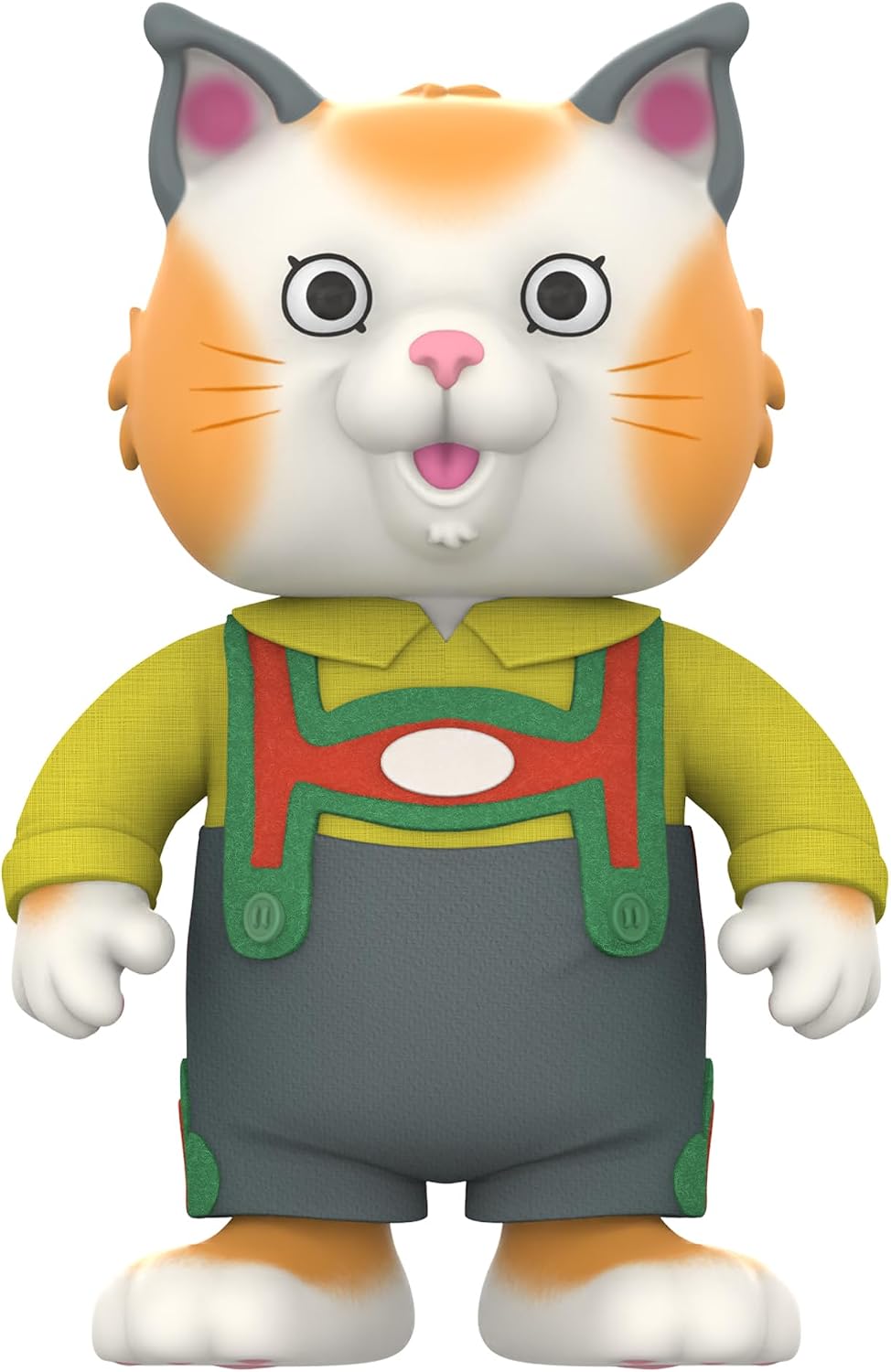 Super7 Supersize Richard Scarry Huckle Cat - 16' Richard Scarry Books Action Figure with Fabric Clothing Collectibles and Retro Toys
