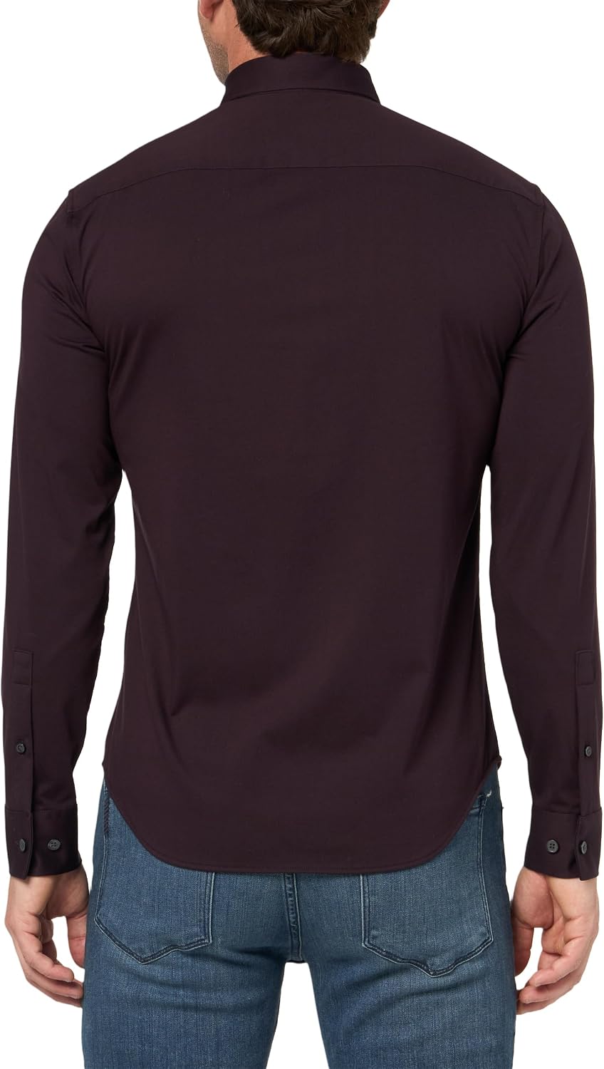 Theory Men's Sylvain Shirt in Structure Knit
