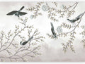 artgeist Premium Wall Mural Bird 157x110 in - Non-Woven Wallpaper Fleece Wall Decor Photo Print Picture Image Design Tree Flowers Nature b-C-10064-a-b
