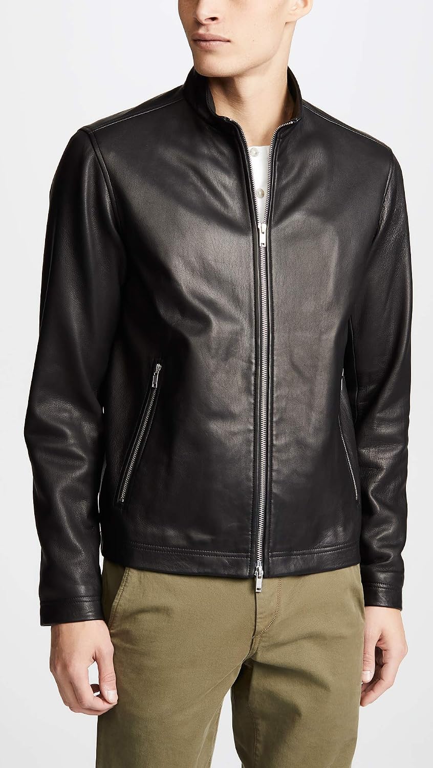 Theory Men's Morvek L.Kelleher Leather Jacket