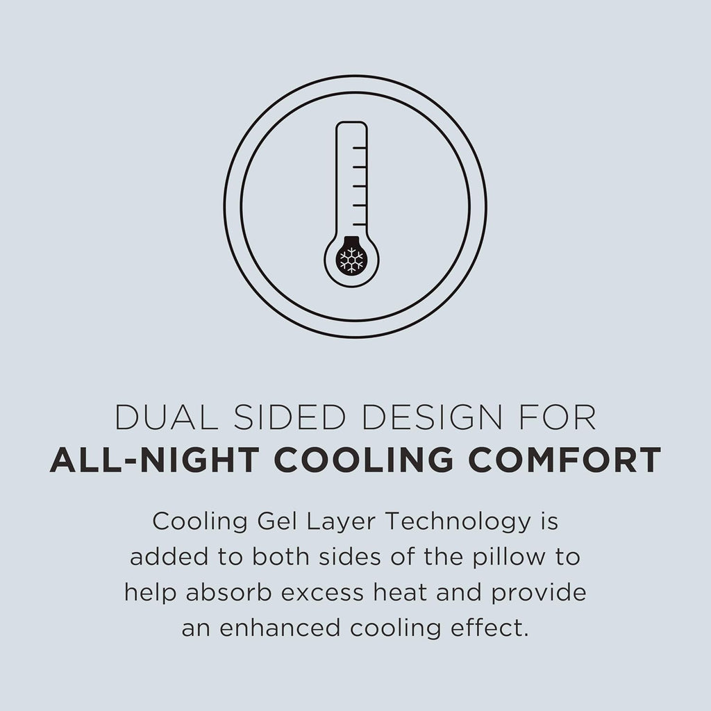 TEMPUR-Cloud® Dual Cooling™ Pillow, King - 2-Pack