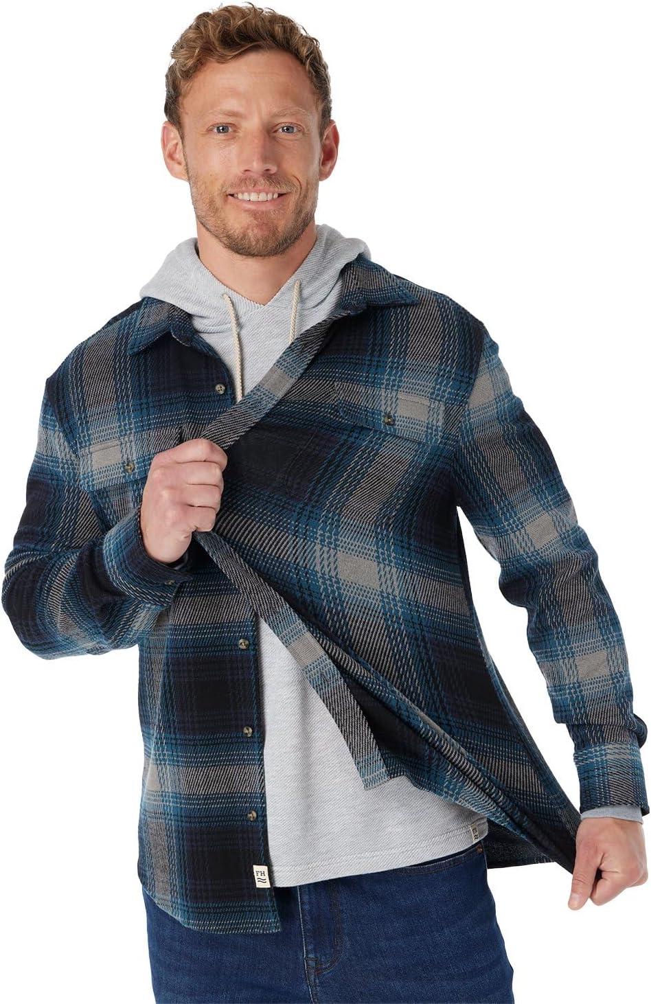 Fair Harbor The Ultra-Stretch Dunewood Flannel