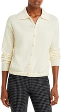 Theory Womens Crop Polo CardiganCrop Polo Cardigan