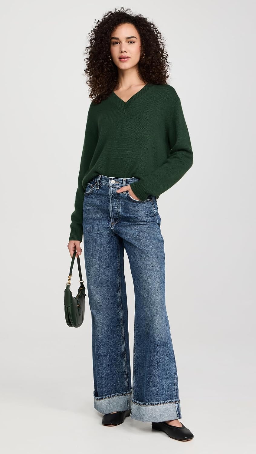 Theory Women's Cropped Cashmere Pullover