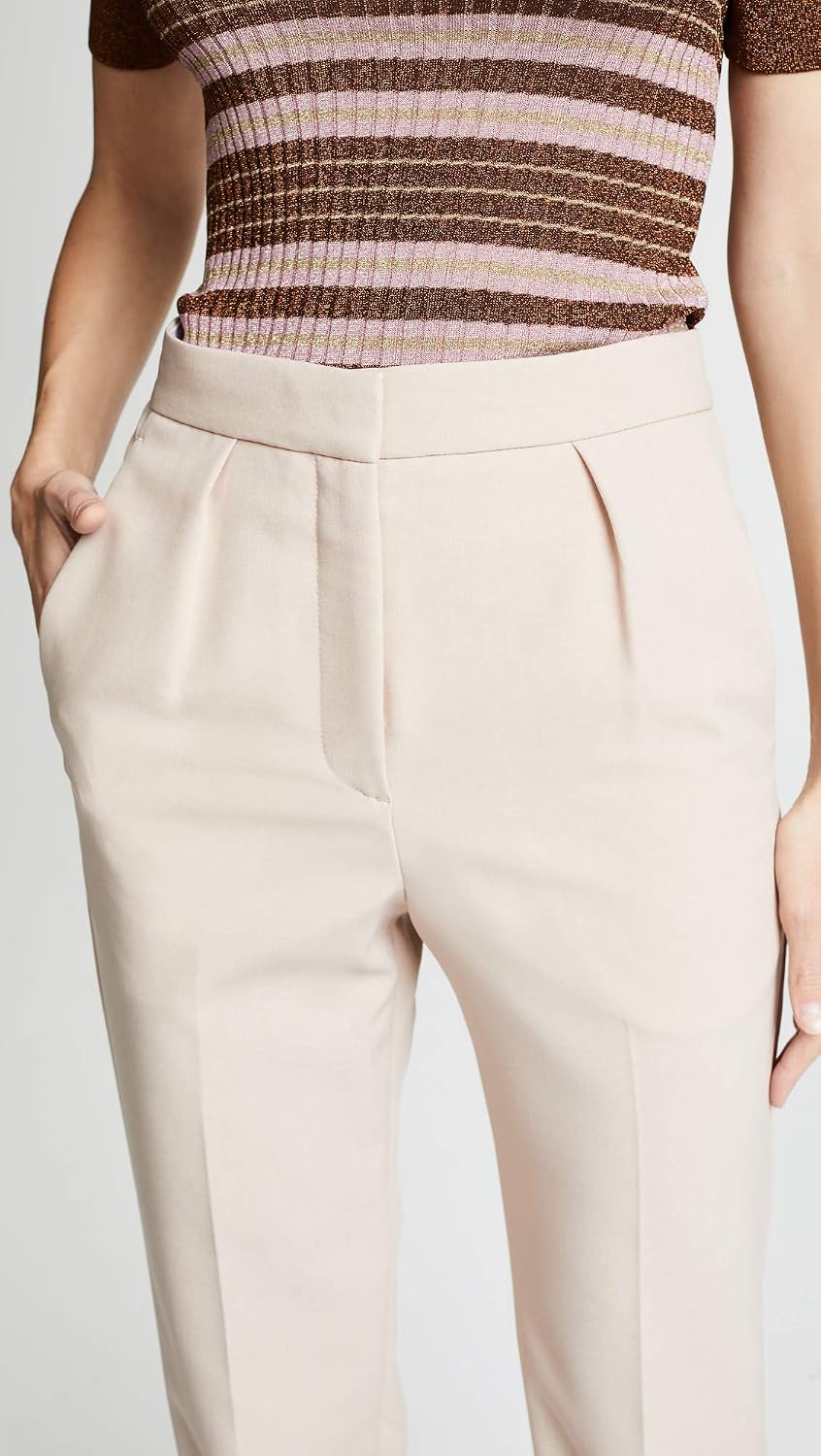 Theory Women's Pleated City Pant