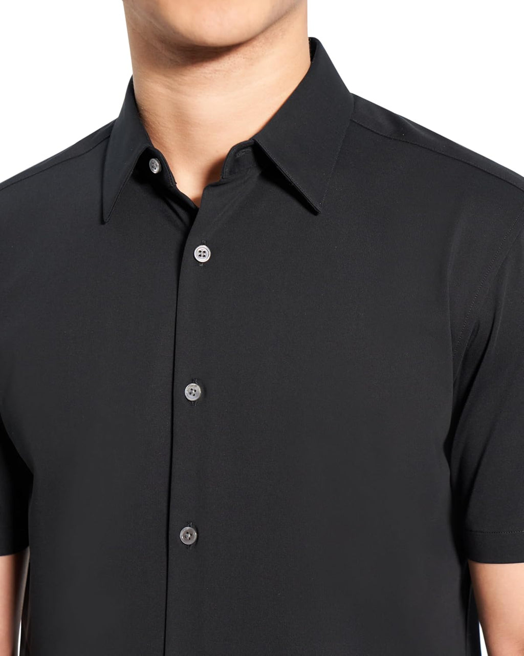Theory Men's Irving Short Sleeve in Structure Knit
