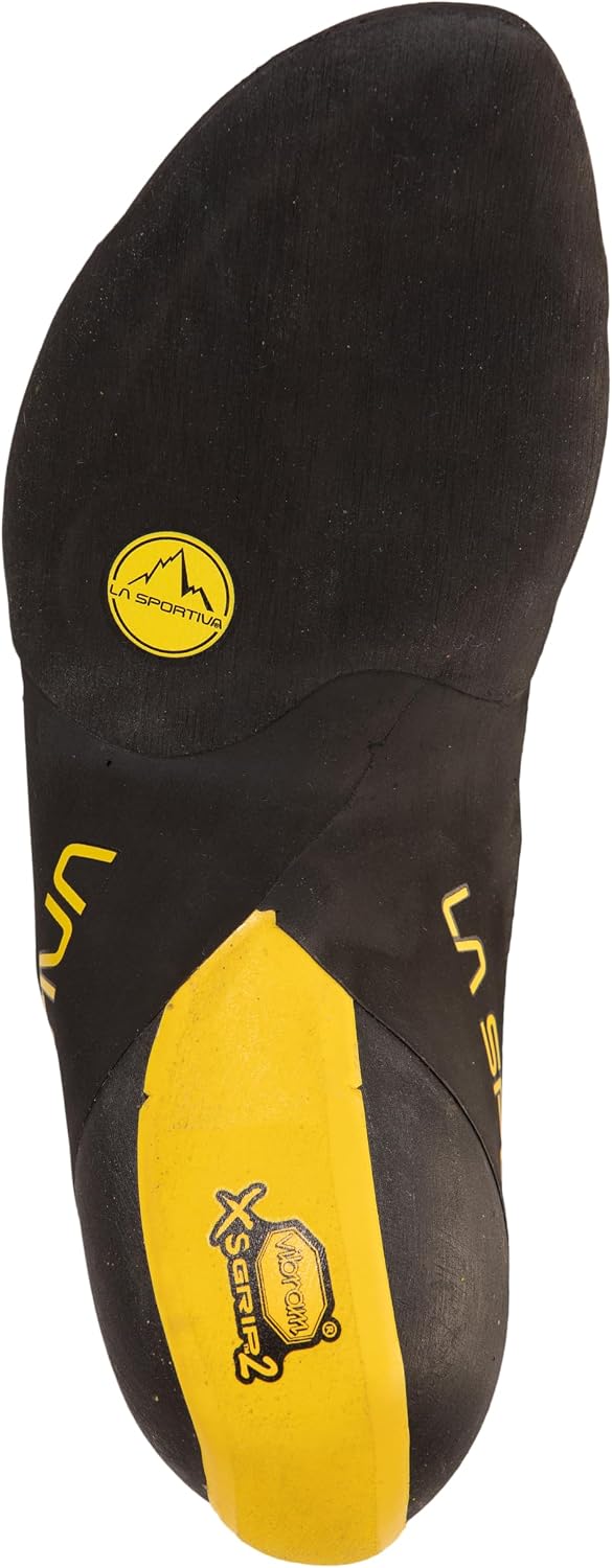 La Sportiva Mens Theory Performance Rock Climbing Shoes, Yellow/Black, 8