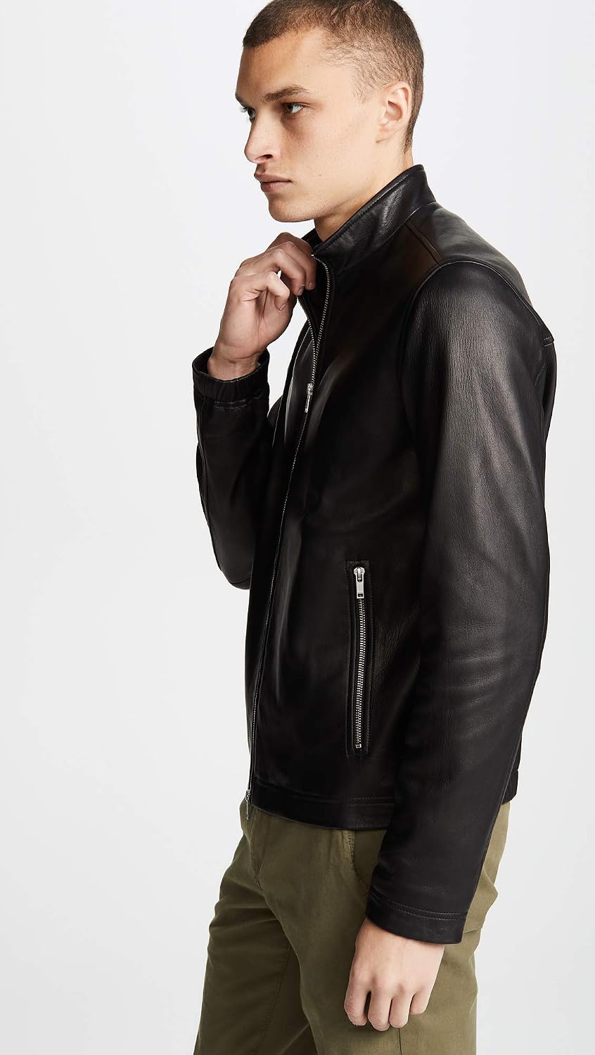 Theory Men's Morvek L.Kelleher Leather Jacket