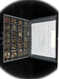 Grade 8 Nuts, Bolts & washers Assortment kit 575 Pieces Zinc Plated Ships 4 Free Multi-Purpose Comprehensive Hardware Fastener Assortment Kit Cit00987Riv