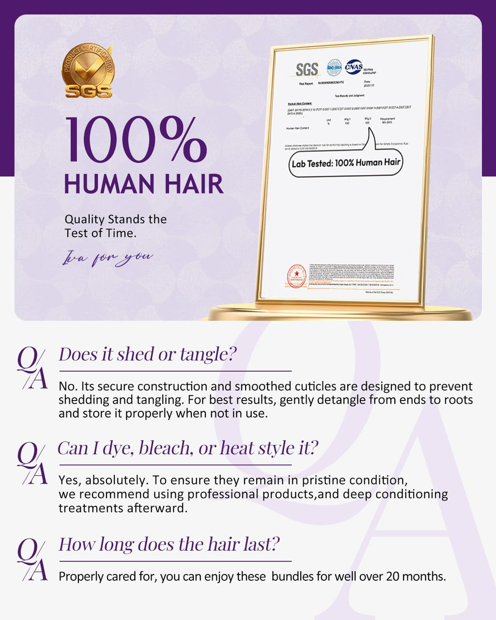 IVA 16A Body Wave Bundles Human Hair, 100% Raw Human Hair Bundles 14 16 18 Inch, Triple Lifespan, No Tangle No Shedding, Repeated Washes Maintain Silky Texture