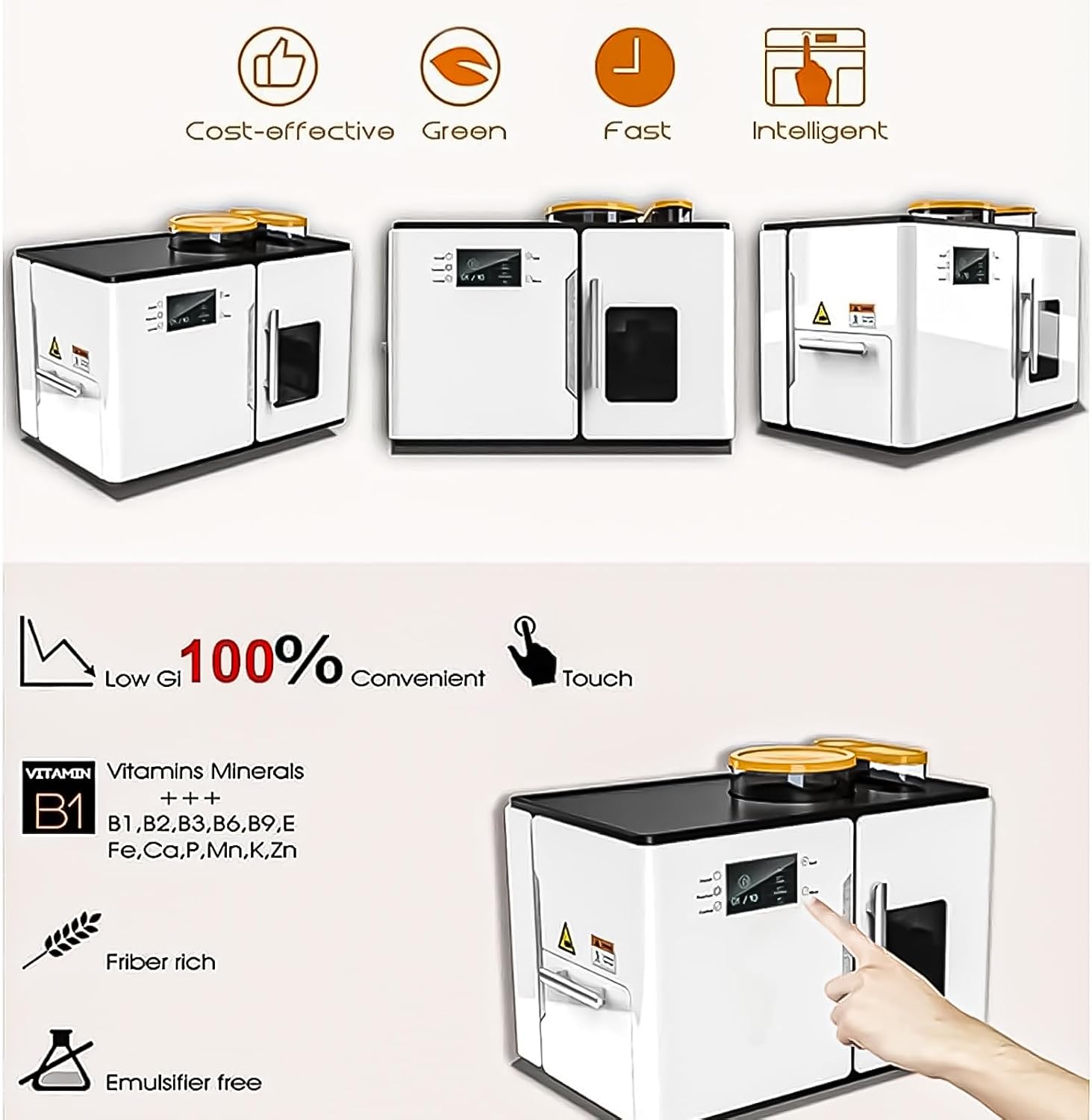 Fully Automatic Roti Maker Machine with One-Button Operation, 20-Piece Capacity for Roti, Corn Tortillas and Dosa, Electric Flatbread Making Appliance for Home Kitchen Use