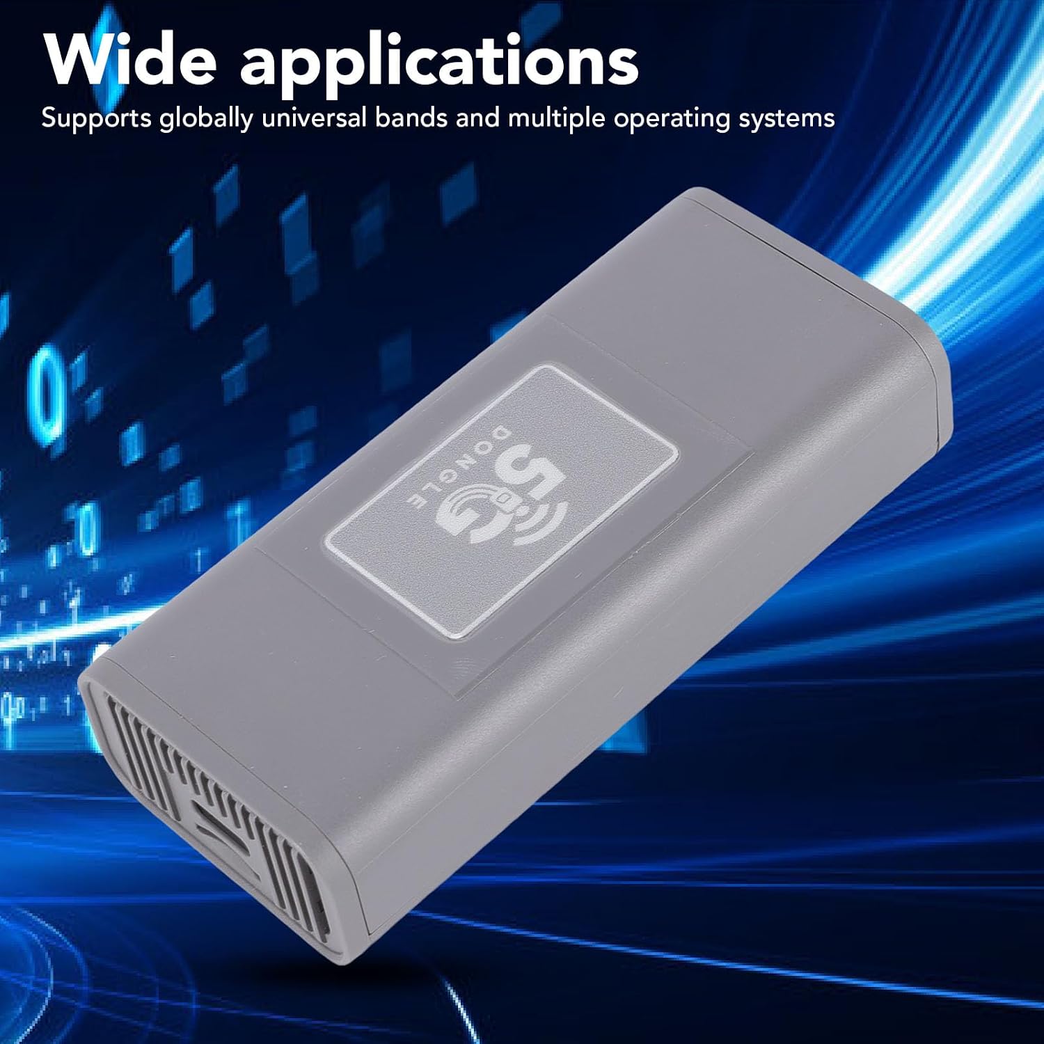 5G USB Modem, 2.5Gbps High Speed Portable Mobile Hotspot Router with Built in Antenna, for Gaming Video Streaming and Global Travel