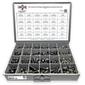Inch Grade 8 Hex Flange Frame Bolts & Lock Nuts Phos & Oil Assortment - 693 PCS