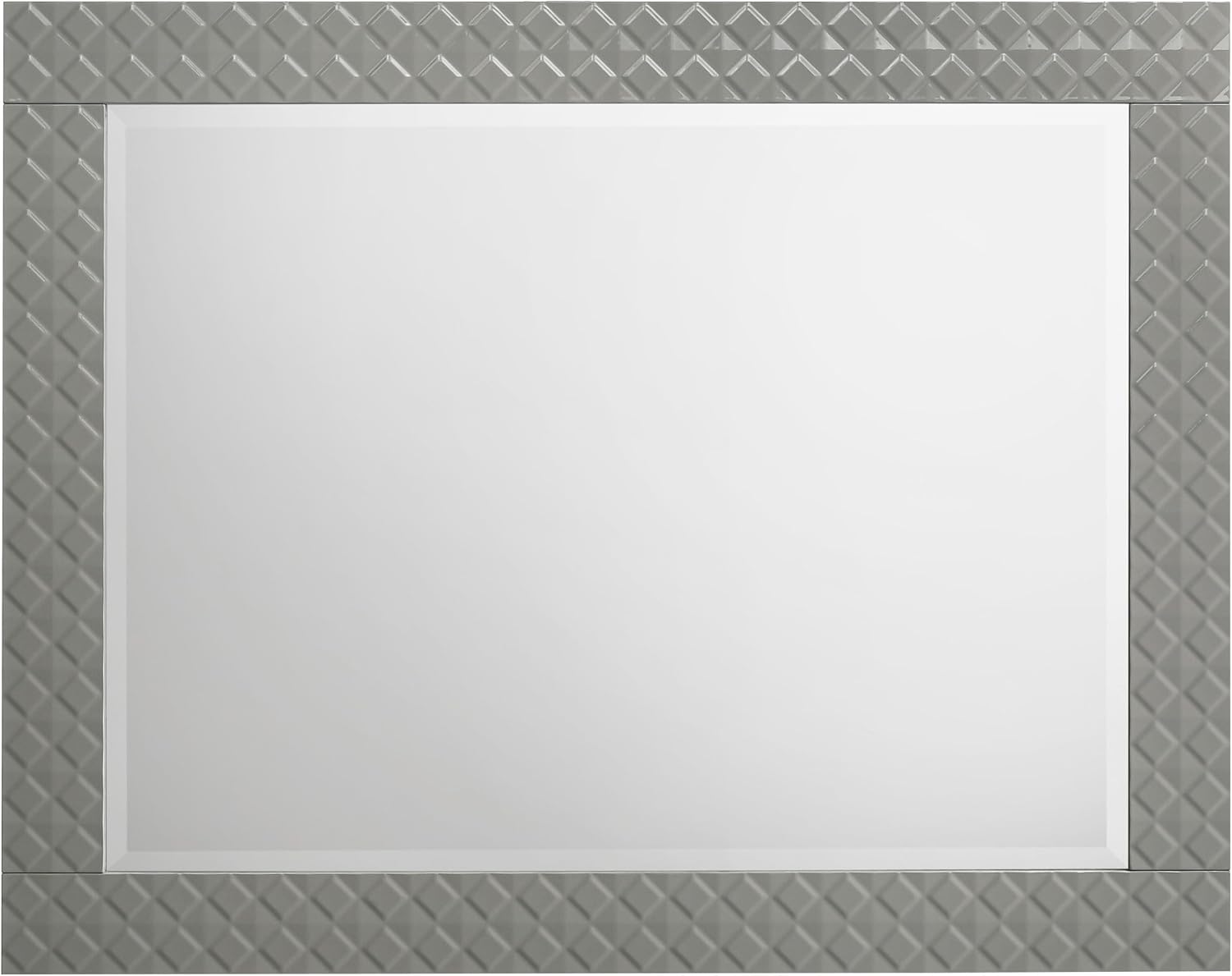 Coaster Home Furnishings Ives Contemporary 5-Piece Bedroom Set Queen Size LED Panel Bed Frame 57-inch Headboard Grey High Gloss 224971Q-S5