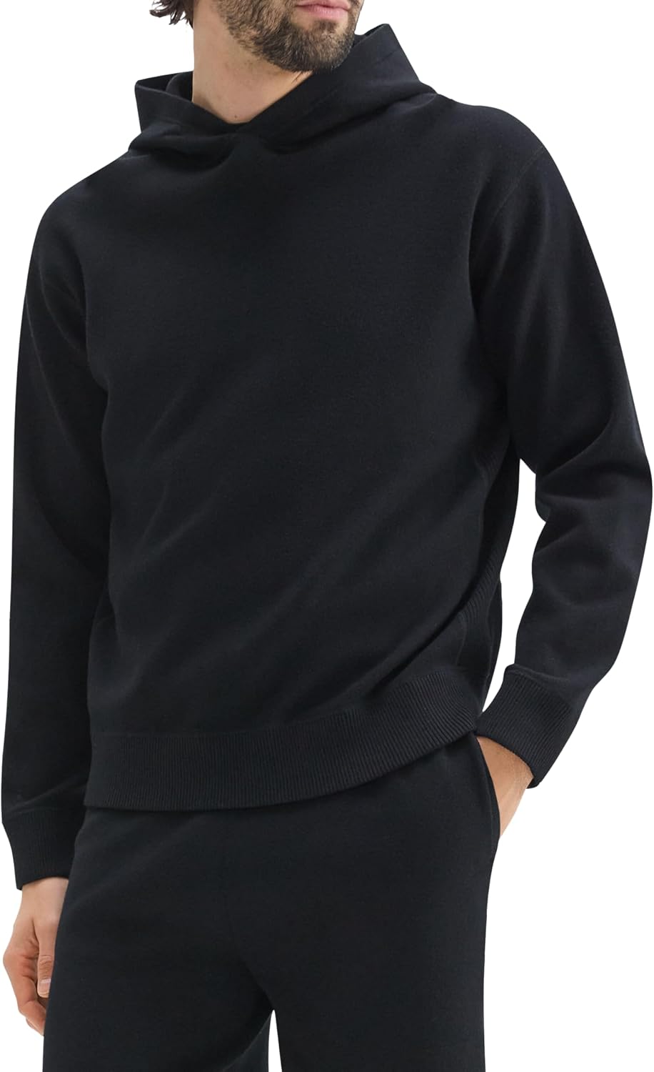 Theory Men's Relax Hood in Light Bilen