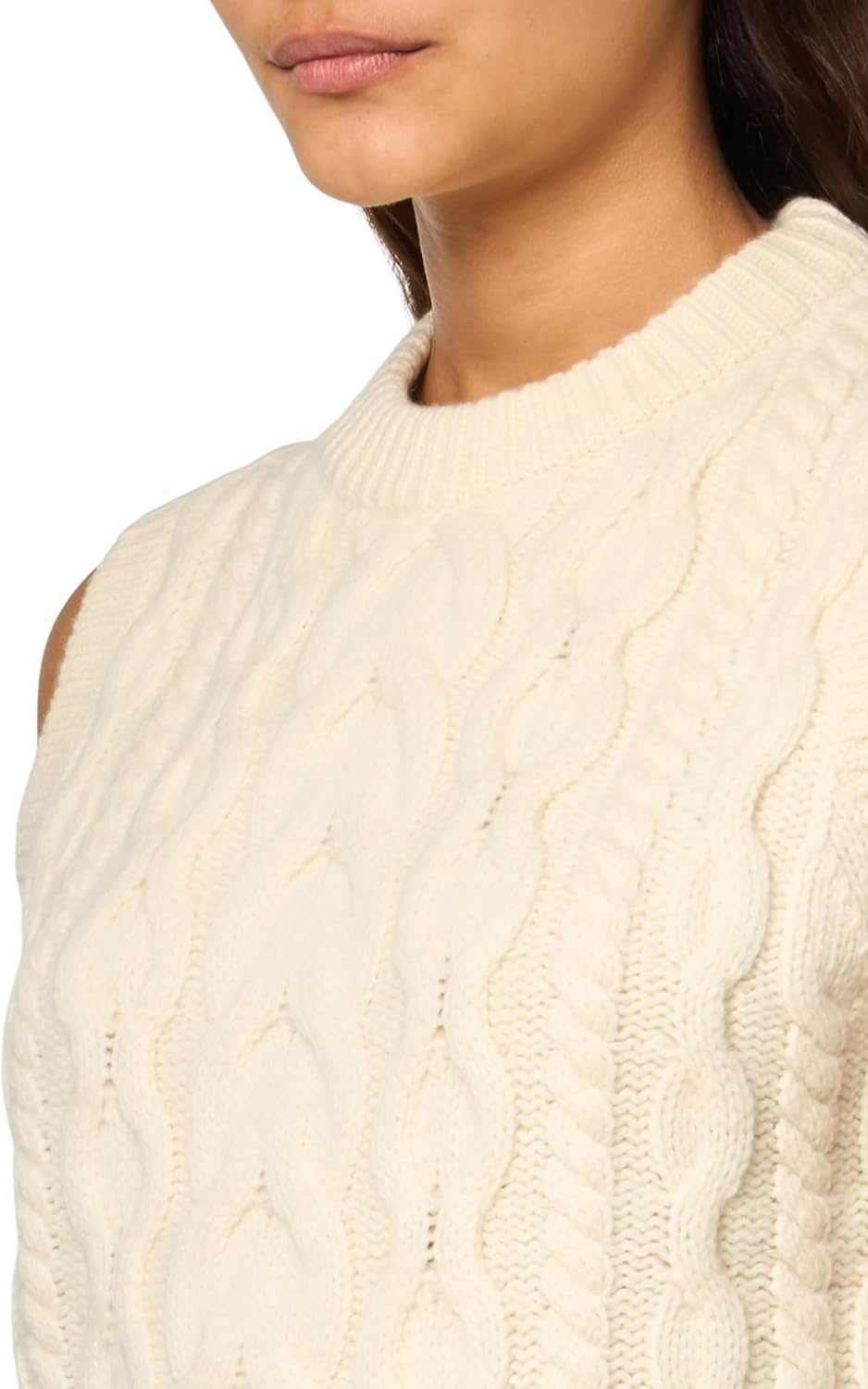 Theory Women's Cable Vest.Felted Wo
