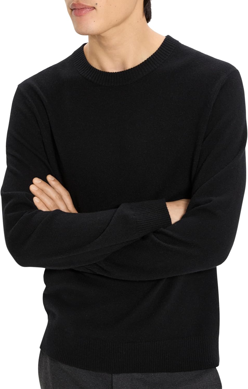 Theory Men's Hilles Crew Neck Sweater in Cashmere