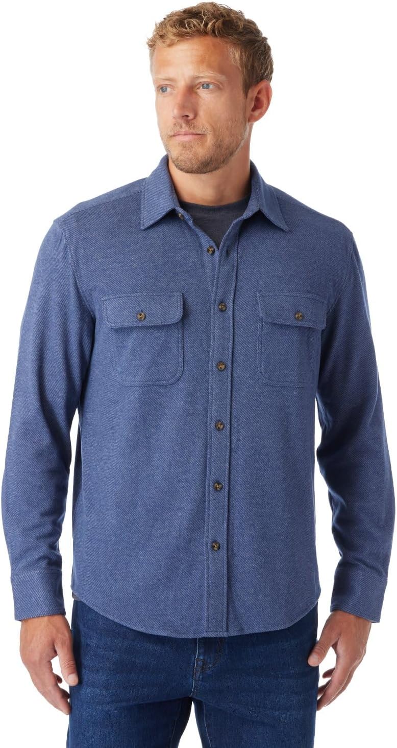 Fair Harbor The Ultra-Stretch Dunewood Flannel