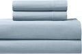 Royal Tradition Heavyweight Flannel, 100 Percent Cotton Top Split King 4PC Sheets Set for Adjustable Beds, Blue, 170 GSM