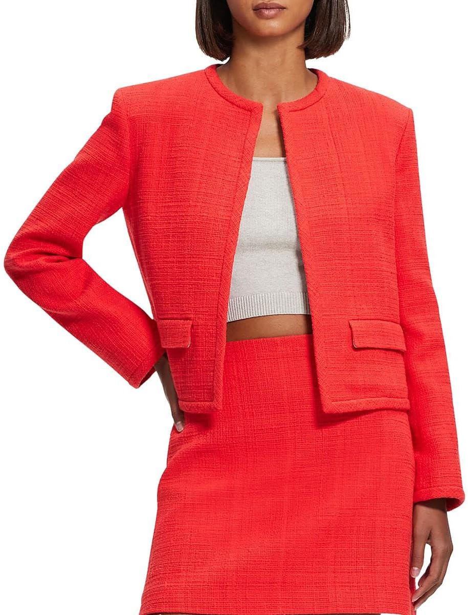 Theory Women's Tonal Tweed Short Jacket