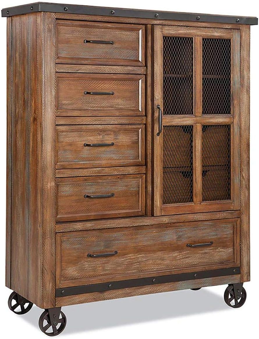 Intercon Taos Queen Size 5 Piece Storage Bedroom Set