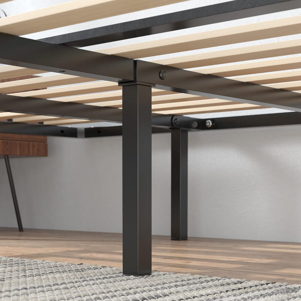 Sleep Master MyEuro Smartbase/Wooden Slats Mattress Foundation, Queen