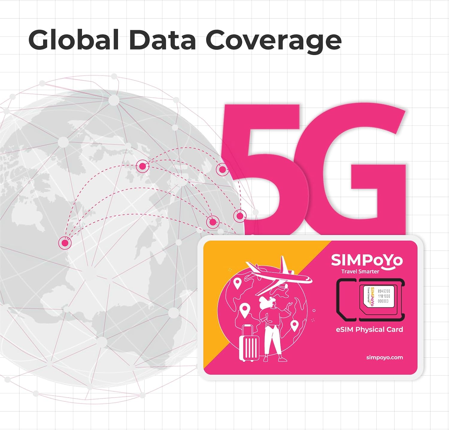 GL-X2000(Spitz Plus) Cellular Gateway 4G LTE Router & Travel eSIM with Global 4G / 5G Networks
