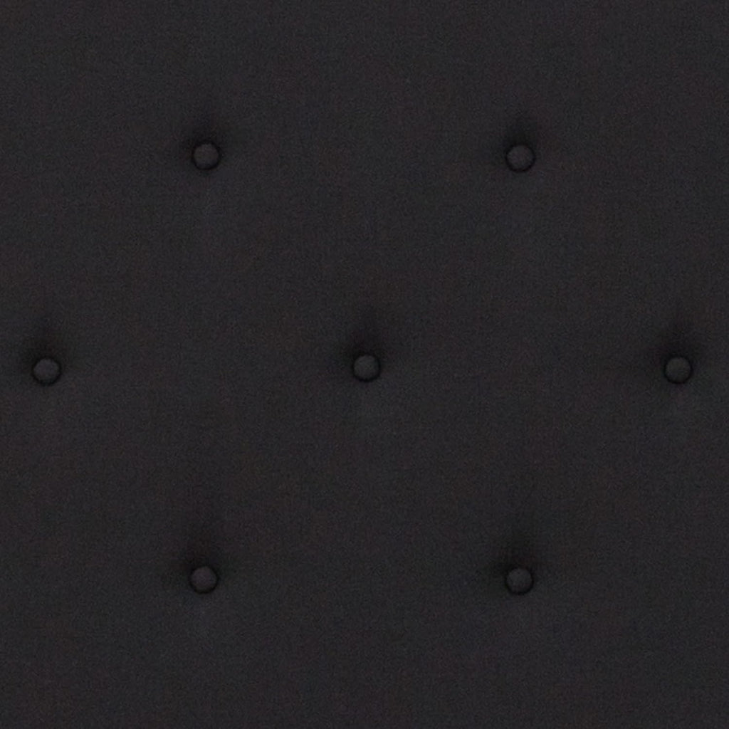 Flash Furniture Roxbury Twin Size Tufted Upholstered Platform Bed in Black Fabric