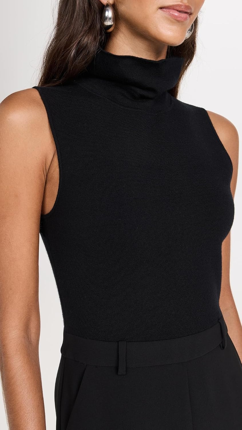 Theory Women's Funnel Neck Dress