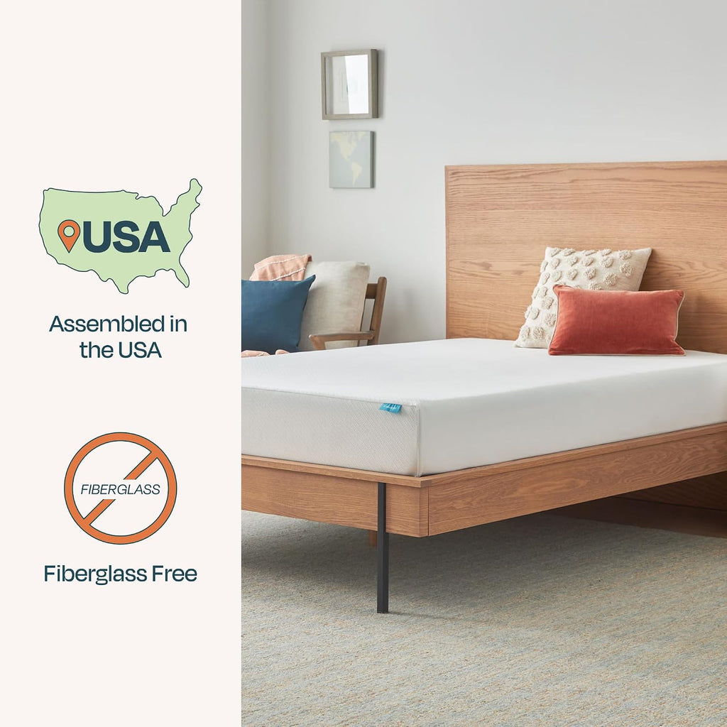 Linenspa 8 Inch Gel Infused Memory Foam Mattress – King Size – Medium Feel - Cooling Gel - Mattress in a Box - Primary or Guest Bedroom - Pressure Relieving and Breathable – CertiPUR-US Certified