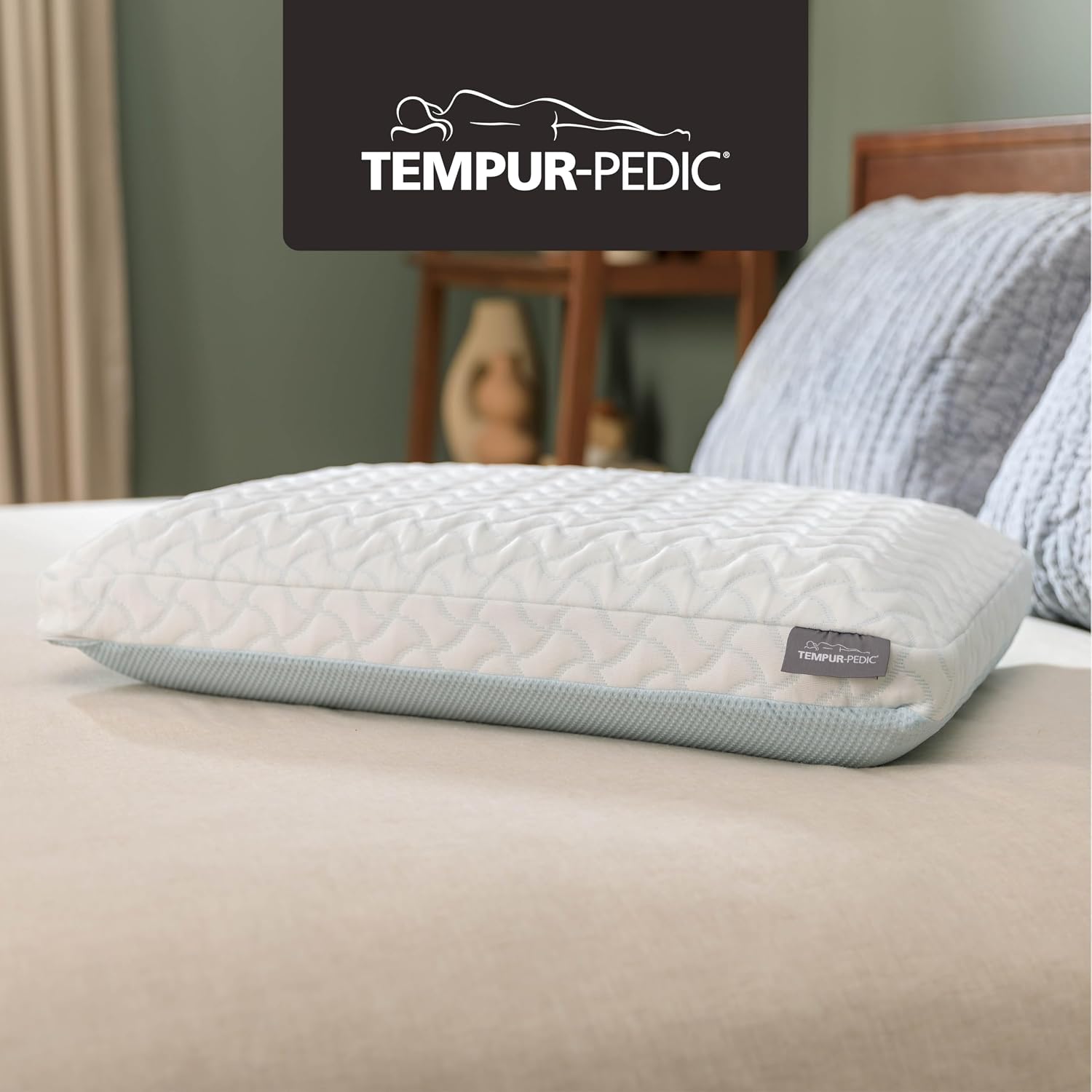 Tempur-Pedic TEMPUR-Cloud® + Cooling Pillow, King - 2-Pack