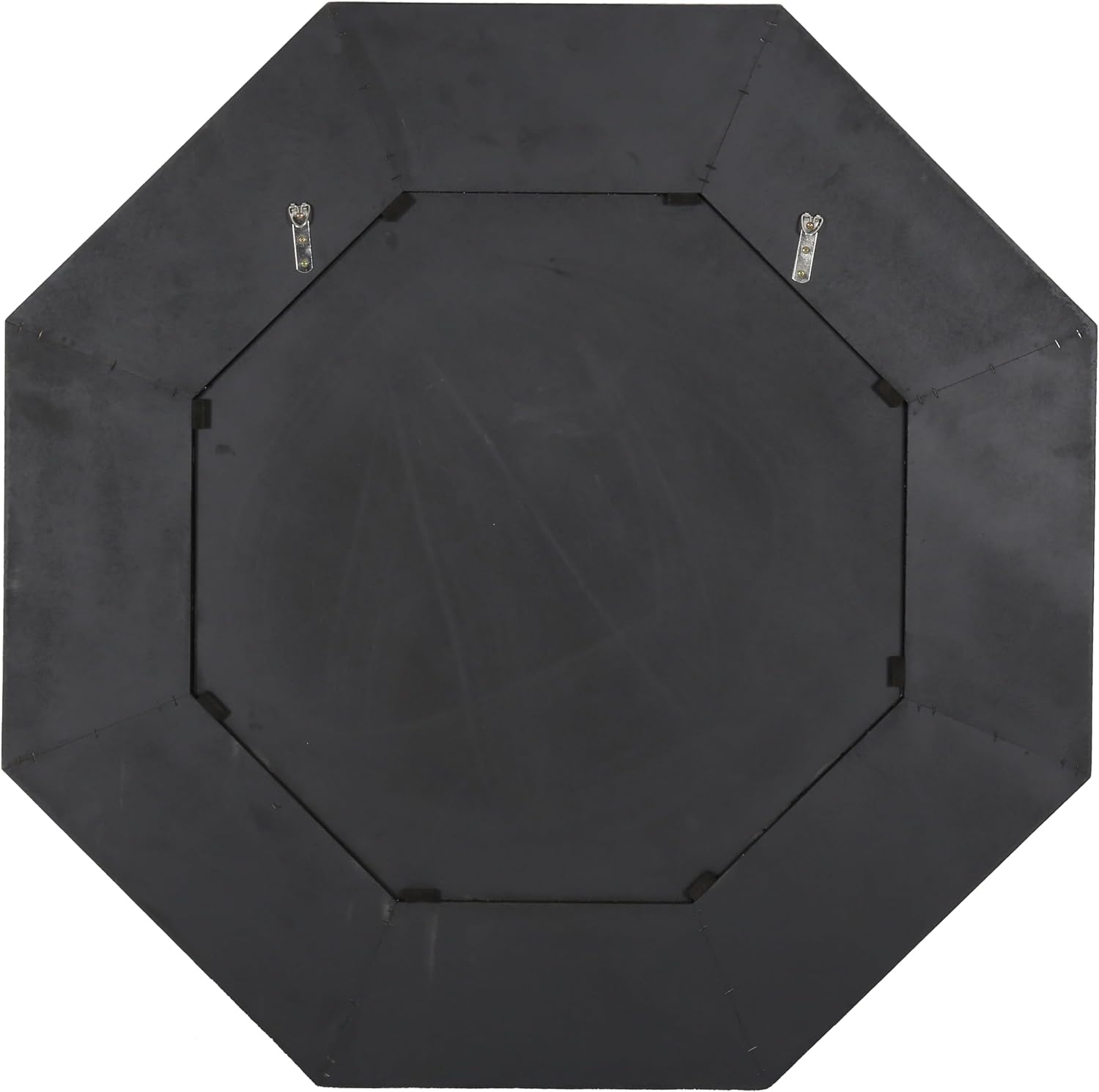 SAFAVIEH Couture Collection - Lacarlo Walnut Wood Octagon Mirror
