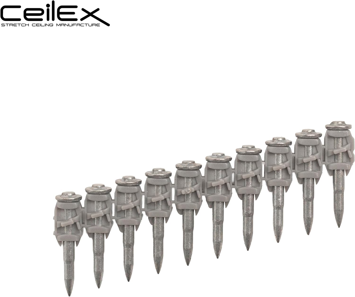 1000x Collated Concrete Nails 5/8''-16mm,3/4''-19mm,7/8''-22mm,1''-25mm,1 1/16''-27mm,1 1/4''-32mm,500x 1 1/2''-38mm,or 200x Plastic Cable Trunking Fastener -for Hilti only B4 MX,BX4 (1 1/16'' (27mm))