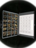 Grade 8 FINE Thread Bolt NUT & Washer Assortment KIT 490 Pieces Multi-Purpose Comprehensive Hardware Fastener Assortment Kit Cit00912Riv