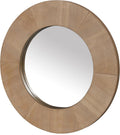 SAFAVIEH Couture Collection - Netta Black Wood Round Mirror