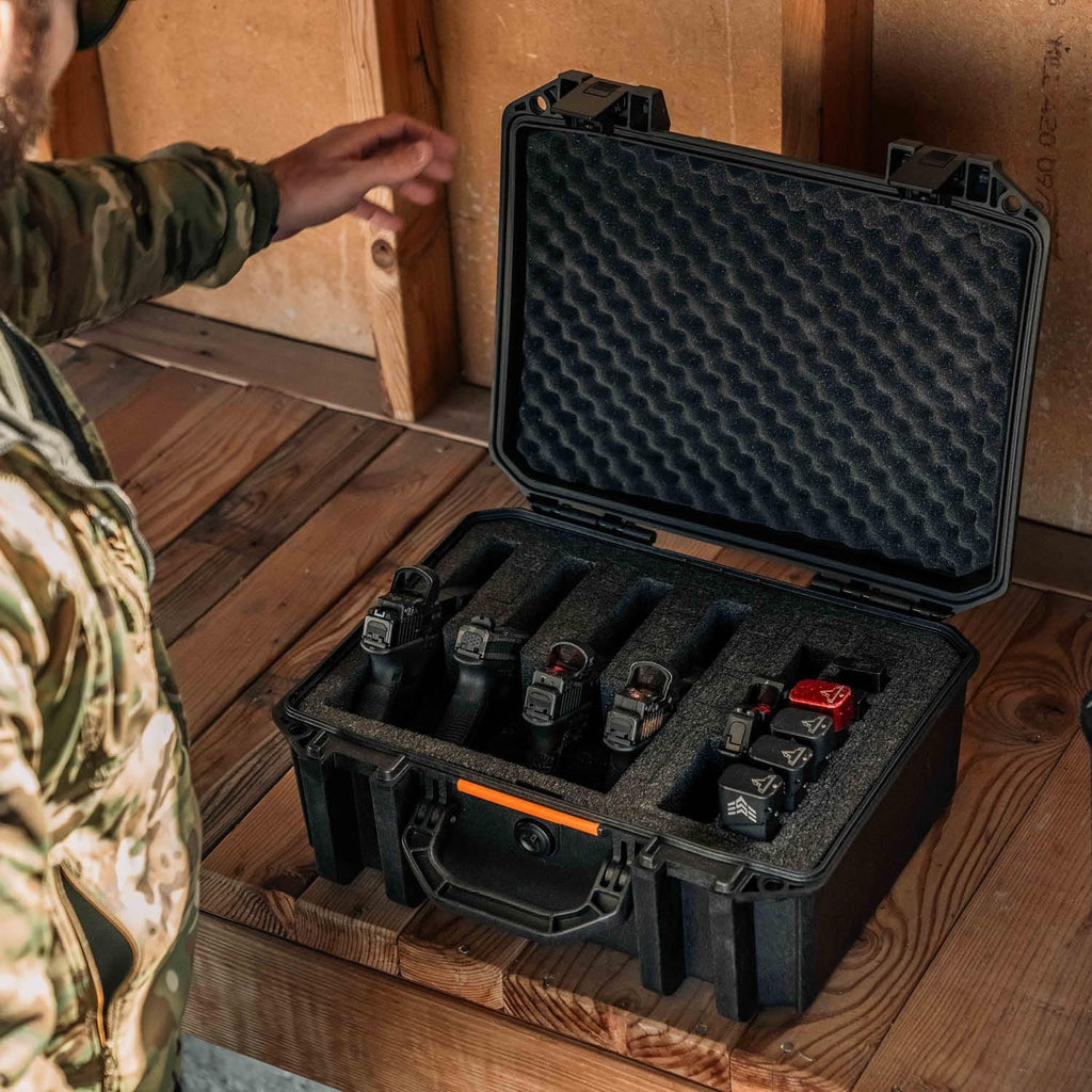 Pelican Vault Multi-Pistol Custom Cut Foam Case (From the Custom Case Center)