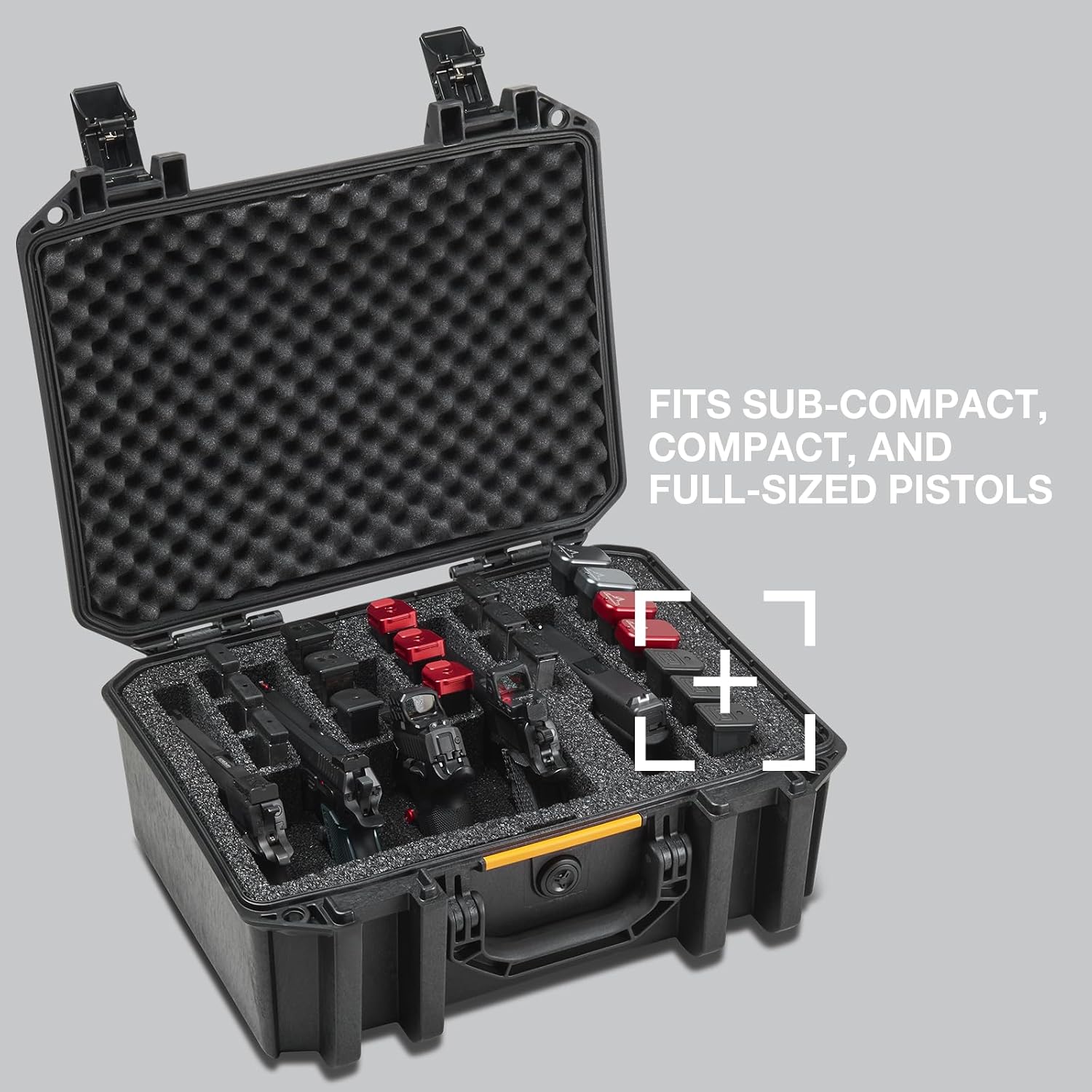Pelican Vault Multi-Pistol Custom Cut Foam Case (From the Custom Case Center)