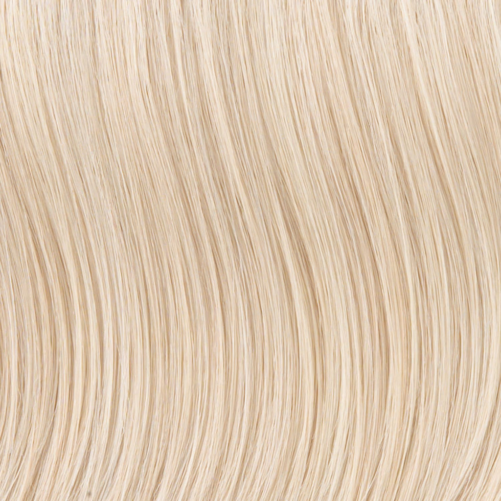 Toni Brattin Great Vibe Wig - Shoulder-Length Cut with Lightly Layered, Cascading Waves & Wispy Bangs - Heat-Friendly Fiber Looks & Feels Natural - Adjustable & Comfortable (Platinum, Regular)