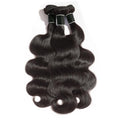 ASHINE Human Hair Bundles Body Wave, Unprocessed Cambodian Raw Hair Bundles for Women Natural Black 26 28 30 Inch, Keep Soft and Silky After Multiple Washes