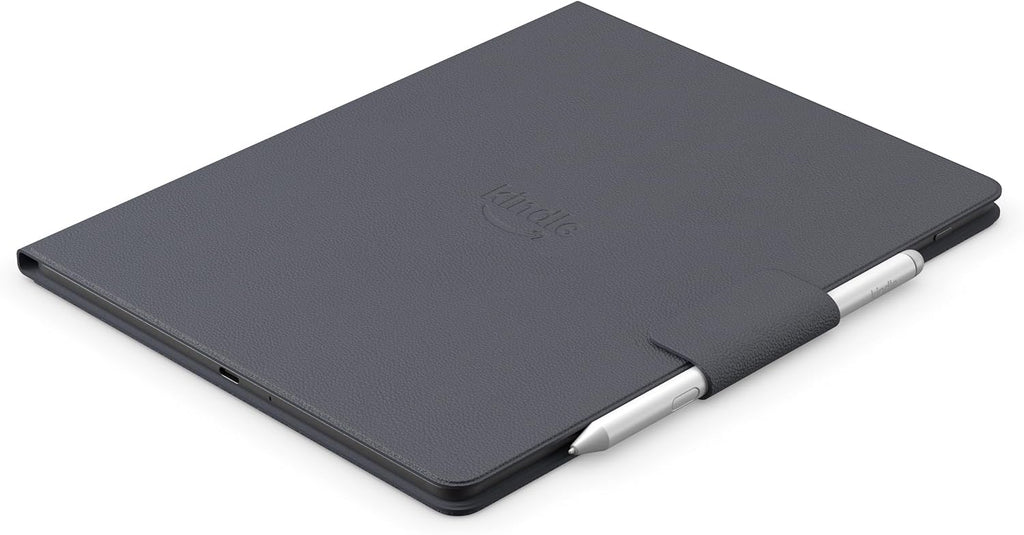 Introducing Amazon Kindle Scribe Executive Folio Cover with Magnetic Attach, Sleek Protective Case - Premium Leather