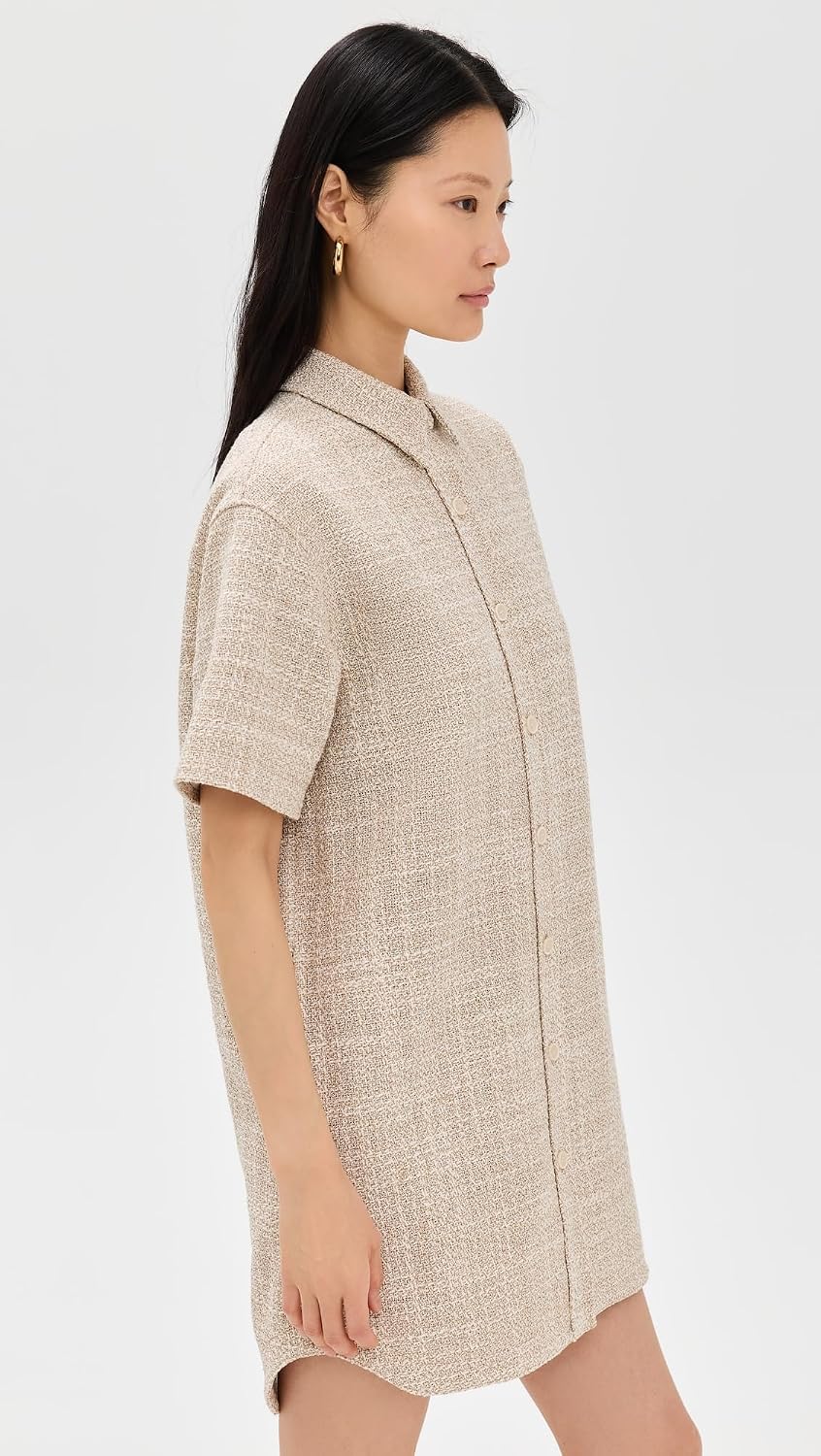 Theory Women's Easy Mini Shirt Dress