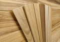 COLAMO 10pcs Faux Teak Peel and Stick Wood Panels for Wall, Vintage Farmhouse Adhesive Shiplap Boards for RV Backsplash, Living Room, Bed Room, Accent Wall, Self Stick On Wooden Paneling(12.4sqft)
