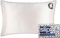 slip The Original Queen Pure Silk Pillow Case - 100% Pure 22 Momme Mulberry Silk - Queen Standard Size - Anti-Aging, Anti-BedHead, Anti-Sleep Crease, Initial Collection: Letter Q (20' x 30')