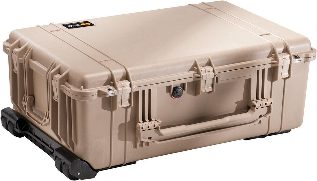 Pelican 1650 Case With Foam (Desert Tan)