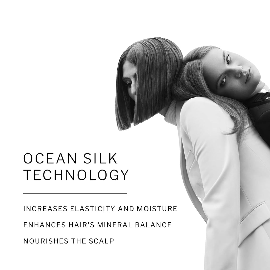 SACHAJUAN Thickening Shampoo and Conditioner Set | Ocean Silk & Thickening Technology to Add Volume and Nourish Hair | Heat & UV Protection | Vegan & Paraben-Free | Set of 2 (33.5 oz)