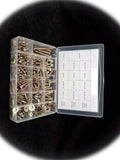 Grade 8 Bolt, NUT and Washer Assortment/KIT 334 Pieces COARSE Thread Multi-Purpose Comprehensive Hardware Fastener Assortment Kit Cit01331Riv