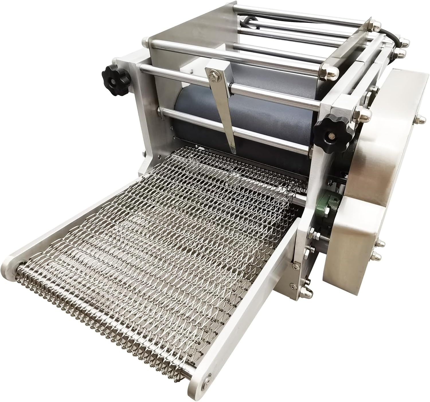 Mexico Corn Tortilla Machine 7.1'' Tabletop Automatic Corn Tortilla Electric Mexican Tortilla Maker Quesadilla Tortilla Makers Chapatti Machine 0.04'-0.24' Thickness Adjustable 110V