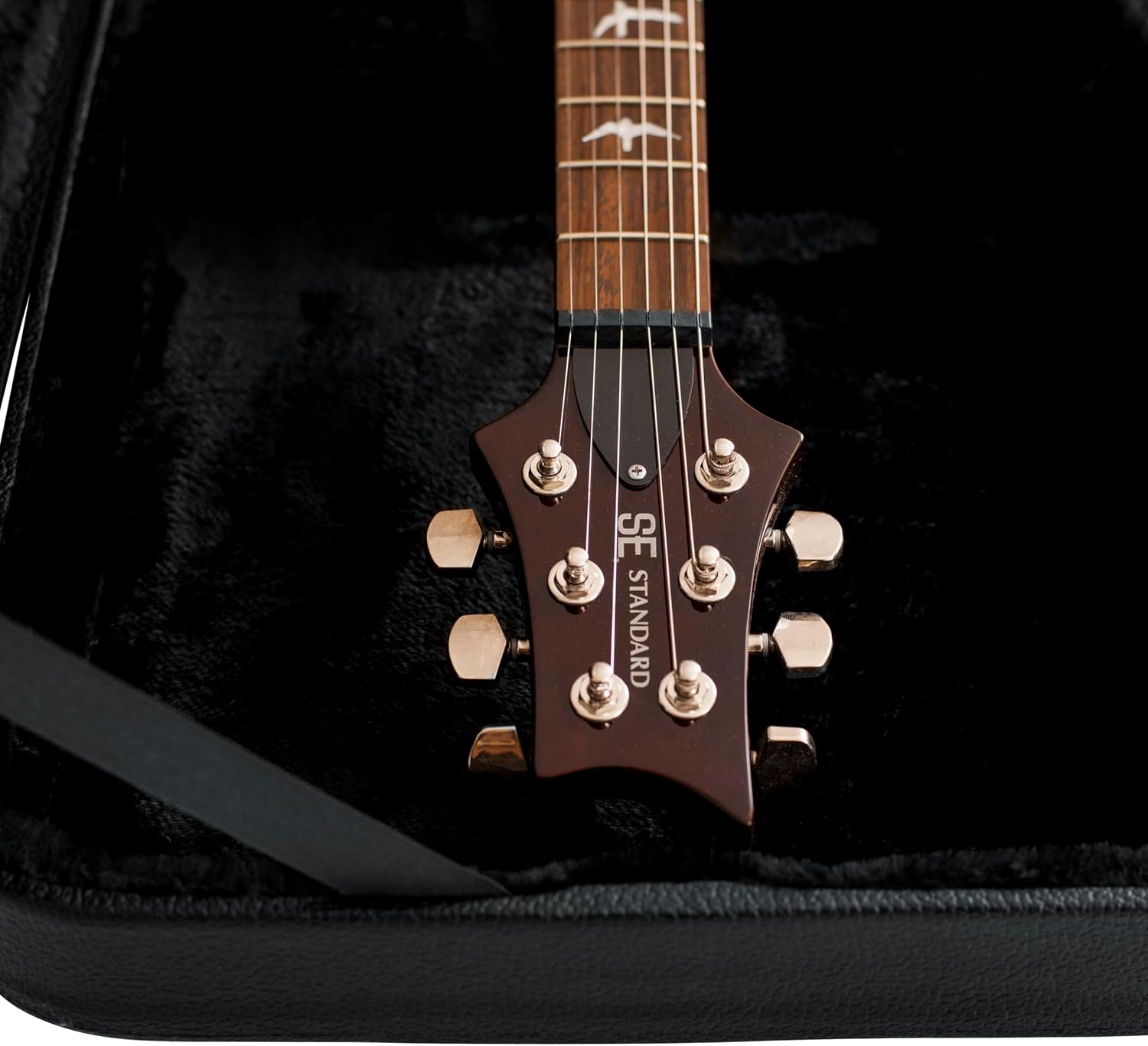 Gator Cases Hard-Shell Wood Case for Wide Body Electric Guitars; Fits PRS Style Guitars and More (GWE-ELEC-WIDE)